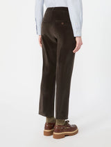 WEEKEND MAX MARA NEEDLE-CORD PANTS