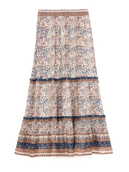 M.A.B.E. CASS PRINT MAXI SKIRT