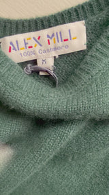 PRE-OWNED ALEX MILL CASHMERE SWEATER VEST M RRP £245 (with tags!)