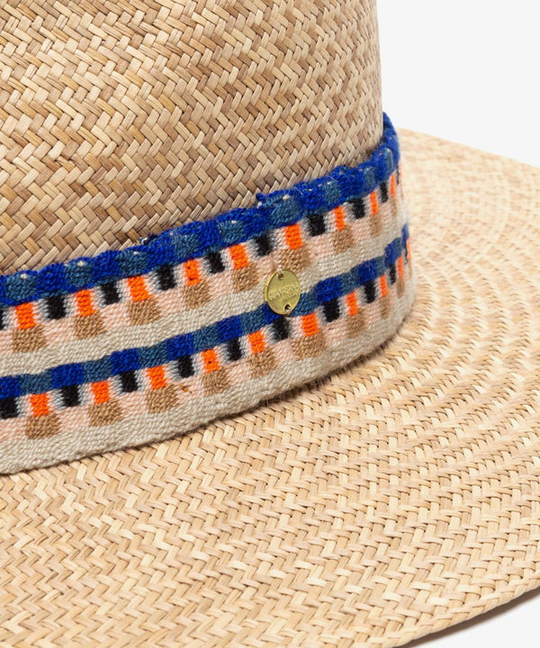 GUANABANA PANAMA HAT WITH RIBBON